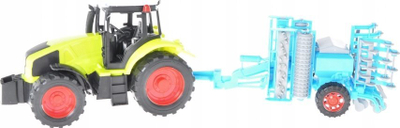 Lodër traktor Mega Creative, me aksesorë, pull back