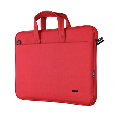 Çantë dore për laptop Trust Bologna, 16", e kuqe