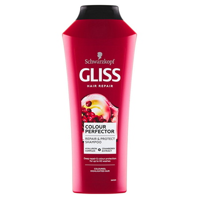 Shampo rigjenerues për flokë të ngjyrosur Gliss Ultimate Color 400 ml