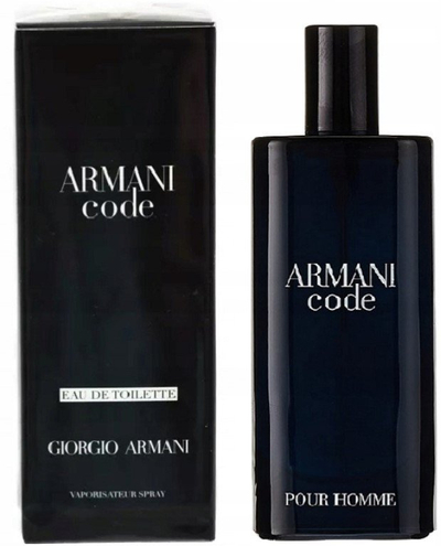 Машки парфем Giorgio Armani Armani Code, тоалетна вода, 15 ml