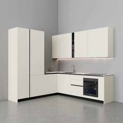 Kuzhinë IMMIGRAND SYSTEMS, Këndore, Pastel Beige