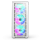 Kase PC Montech X3 Glass – Mid-Tower, 6 Fan RGB, Panel Xhami i Temperuar – white