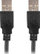 Kabllo Lanberg USB-A 2.0, M/M, 0.5m, e zezë