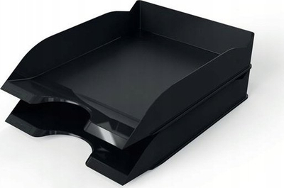 Tabakë letra Durable NEW, modulare, plastike, e zezë