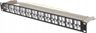 Patch panel Lanberg 48 porta, 1U 19", FTP, i zi
