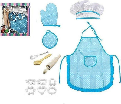 Set tenxheresh Adar Blue, set gatimi blu për kuzhinë