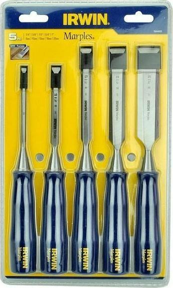 Set daltash druri Irwin Marples M444, 5 copë, me dorezë plastike blu
