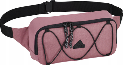 Çantë beli Adidas CXPLR Bumbag IX3187, me rrip të rregullueshëm, poliester, bordo