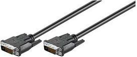 Kabllo DVI Goobay 44787, DVI-D Dual Link 24+1, 3m, e zezë