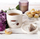 Filxhan porcelani për çaj Orion, me kapak, 420 ml, bezhë