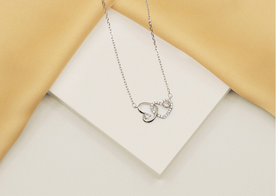 Qafore Brilio Silver Hearts NCL51W