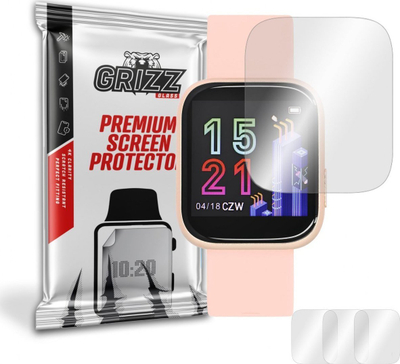 Folie mbrojtëse smartwatch GrizzGlass Hydrogel Film Grizz Garett Women Eva, set 3 copë, transparente