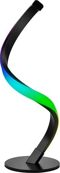 Lampë tavoline Tracer Ambience Smart Spiral, RGB, me telekomandë, e zezë