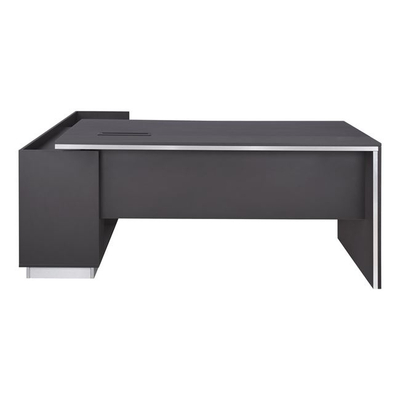 Tavolinë zyre Corner HM2086R, kënd i djathtë, 180x170x76 cm, wenge gri