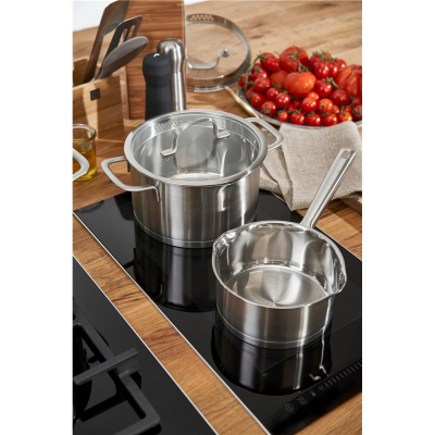 Set tenxhere ZWILLING Trueflow 9 pjesë, çelik inox, kapak xhami