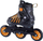Rolat inline Nils Extreme NA18812 A, masa M 34-38, kornizë alumini, portokalli me të zezë