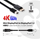 Kабел Mini DisplayPort во DisplayPort Club3D, 2m, 4K 60Hz, црн