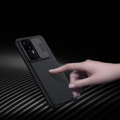 Kapak telefoni Nillkin CamShield Pro, për Xiaomi 12T, polikarbonat, i zi