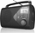 Radio portative Hyundai PR200B, FM/AM, ekran LCD, e zezë