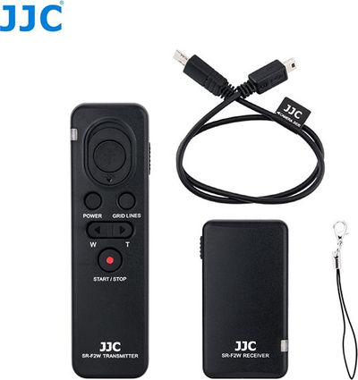 Pilot telekomandë pa tela JJC SB4286, për Sony Multi Terminal, 100m, e zezë