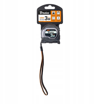 Metër Bradas DIY MTS34 0316K, 3 m, gjerësi 16 mm, i verdhë