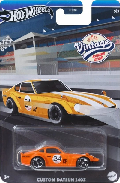 Maket makine Hot Wheels Metal Pro Vintage, shkalla 1:64, modele të ndryshme
