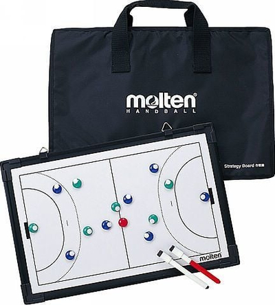 Tabelë taktike basketbolli Molten MSBB, magnetike, paloset, bardh e zi