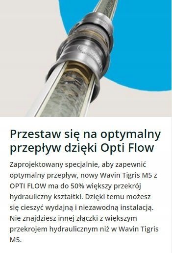 Nyje tresh Press Fit Wavin Tigris M5, 25x3/4"x25, me filetë mrena, për tub PEX