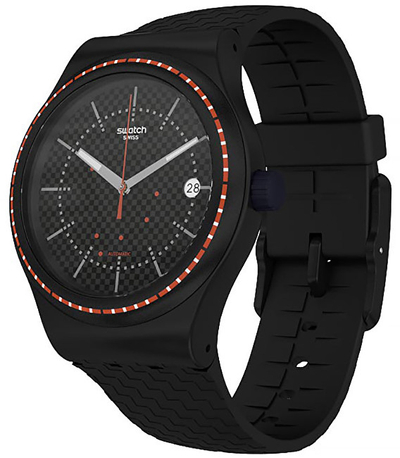 Orë dore Swatch Sistem Damier SUTB406