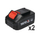 Mulli këndor YATO Brushless 125mm, 18V, 2x 4Ah, i kuq