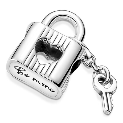 Rruazë për byzylyk Pandora Padlock 790095C01, e argjendtë