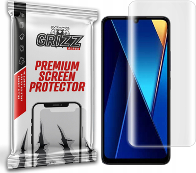 Mbrojtëse ekrani GrizzGlass Hydrofilm për Xiaomi Poco C65, hidrogel, transparente