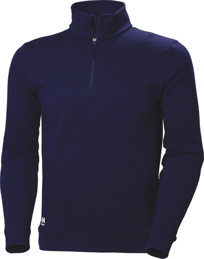 Bluzë Helly Hansen Manchester HZ, me zinxhir gjysmë, me mëngë t’gjata, blu e errët