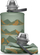Shishe uji fleksibile Hydrapak Stow Mountain, 350ml, Sutro Green