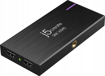 Kartë kapje video j5create JVA14 N, 4K, USB 3.2 Type C, gri