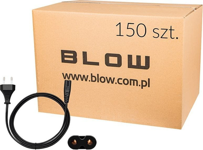 Pako me kabllo rryme Blow SN-14, 1.5 m, 150 copë, të zeza