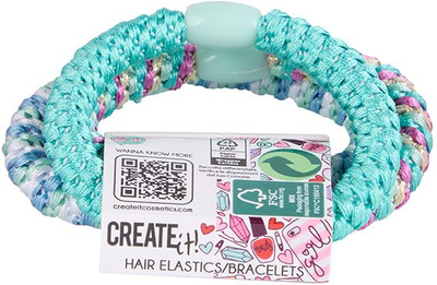 Ластици за коса Create It шарени, сет 3 парчиња, повеќебојни