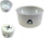 Sharrë rrethore për metal Inox Bimetal Crown, 95mm, për metal dhe inox, e kuqe