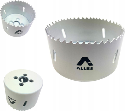 Sharrë rrethore për metal Inox Bimetal Crown, 95mm, për metal dhe inox, e kuqe