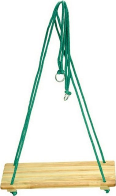 Luhatëse druri Wooden Swing, dërrasë e madhe, deri 20 kg, shumëngjyrëshe