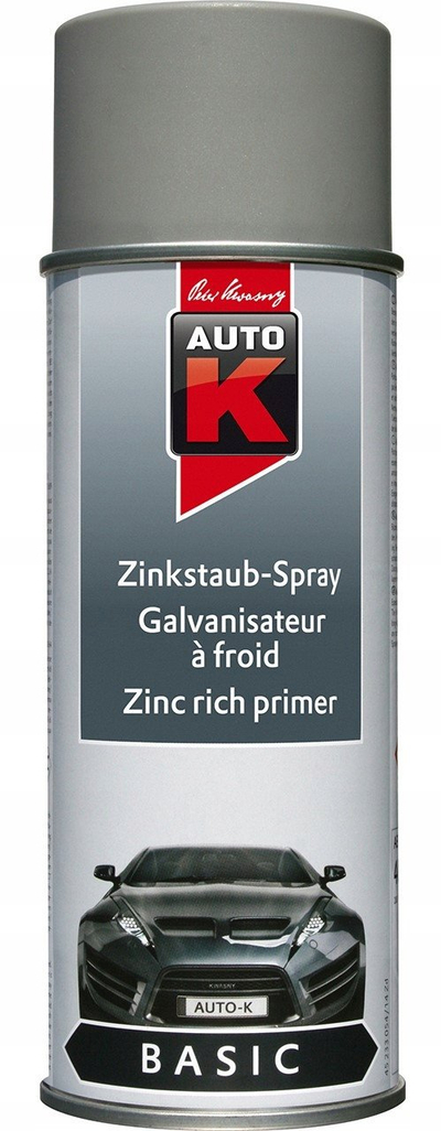 Sprej antindryshk Auto K Zinc Dust Basic, 400°C, 400ml, gri
