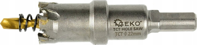 Frezë rrethore për hekur Yato, 22 mm, karbid, hekur