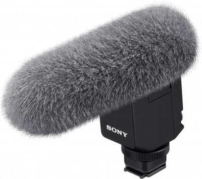 Mikrofon Sony ECM-B1M, superdrejtues për kamera, ngjyrë e zezë