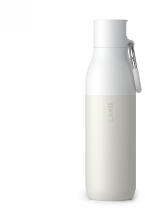 Shishe uji me filtër LARQ Bottle Filtered, 740ml, inox, e bardhë