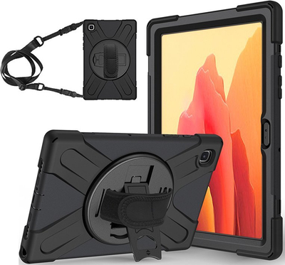 Mbulesë tableti eStuff për Samsung Galaxy Tab A7 10.4", me qëndrim, e zezë