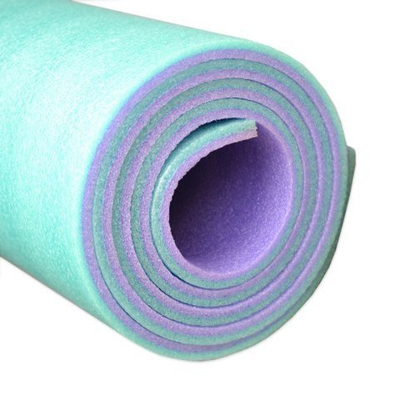 Dyshek stërvitje Master Exercise Mat 12 mm, dy shtresa, blu