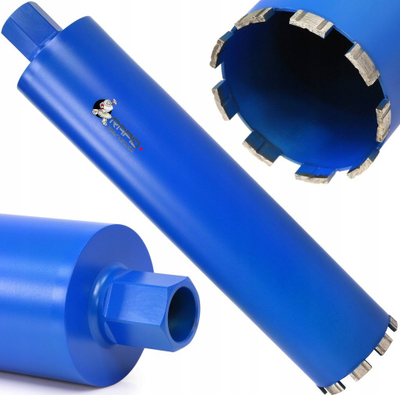 Freza bërthamore me diamant RAPID Tools, 102mm, 450mm, blu