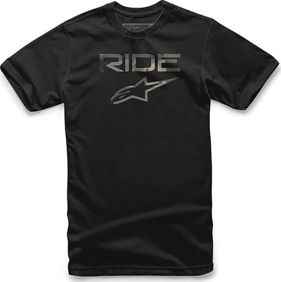 Bluzë Alpinestars Ride 2.0 Camo, pambuk, madhësia S, e zezë