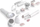 Epilator Philips Series 9000 BRE740/90, i rikarikueshëm, përdorim në të thatë dhe në ujë, i bardhë
