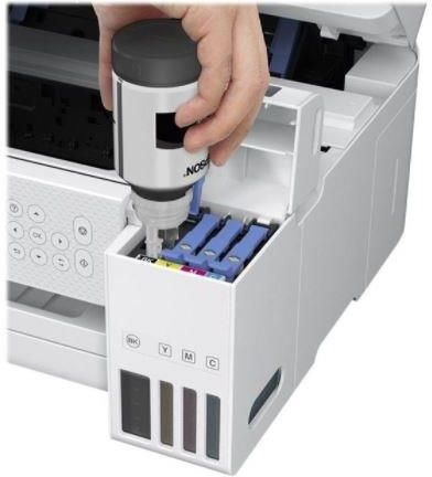 Pajisje shumëfunksionale Epson EcoTank ET-2856, inkjet me ngjyra, WiFi, e bardhë